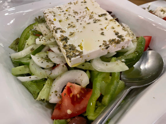 Griekse boerensalade (Horiatiki)